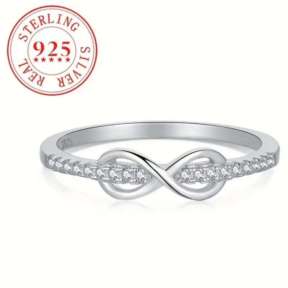 🆕Sterling Silver Eternity Ring